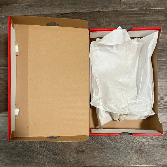 Nike Air Max 90 White/Racer Blue-College Grey Shoe Box Only! Size 10 - Picture 3 of 3